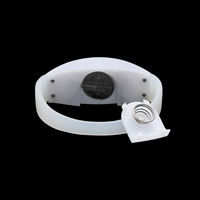 Pulsera de brillo LED activada por computadora con control remoto para Diwali Ramadan Graduación Día de San Valentín Pulseras múltiples