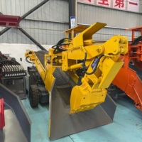 Machine de déblaiement et de chargement de matériaux efficace pour l'élimination des débris et le chargement des matériaux dans les tunnels miniers et les excavations