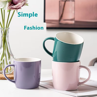 Tasse en céramique artisanale à bord doré arabe certifiée Halal avec surface mate pour les événements de marque d'entreprise Ensemble de tasses souvenirs parfait