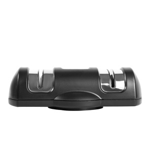 Afilador de cuchillos con ventosa de acero inoxidable, herramienta de afilado manual de múltiples granos para uso en la cocina - Product Image 4