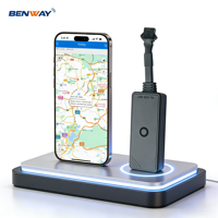 Rastreador GPS para Motocicleta Benway BW32A GSM con Control Remoto, Detección ACC, 1 Año de Garantía para Aplicaciones Android/iOS