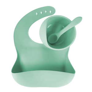 Ensemble de vaisselle imperméable motif dessin animé pour enfants bavoirs et assiette en silicone pour bébé bol accessoires de <span class=keywords><strong>repas</strong></span> - Product Image 5