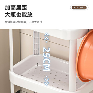 Bathroom Storage Rack Triangular Multi Tiered Floor Standing Shelf For Sink Toilet Shower 60X70cm Durable - Product Image 3