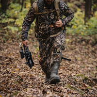 Bottes de chasse imperméables antidérapantes résistantes à l'usure pour l'extérieur, bottes camouflage, bottes pour hommes, chaussures de chasse pour la randonnée et la chasse