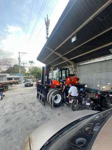 משאית מלגזה משאית <span class=keywords><strong>8t</strong></span> 4 כונן גלגל עבור כל שימוש בכבישים - Product Image 3