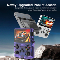 Console de jeu portable rétro R36S, écran IPS de 3,5 pouces, 20 émulateurs classiques, lecteur de jeux portable