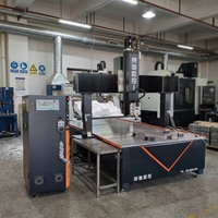 Routeur CNC industriel 4 axes à commande PLC, moteur haute puissance, machine de sculpture sur bois et mousse pour la décoration architecturale