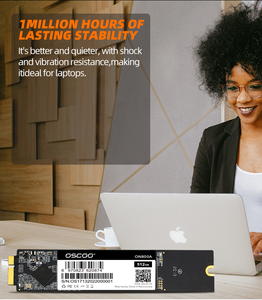 OSCOO ON800A M.2 SATA SSD interne, nouveau, lecture 550 Mo/s, écriture 500 Mo/s, 128 Go - 1 To, ordinateur de bureau/ordinateur portable, 6 Go/s - Product Image 6