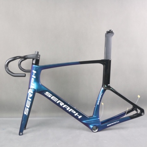 <b>Frame</b> Aero Road Bike Carbon <b>Frame</b> Racing Flat Mount Disc Part All Inner Cable T1000 Frameset Chameleon TT-X38 - Product Image 3