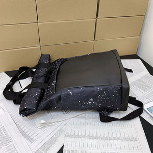 Custom Rts China Quality Supplier Young People Bag Casual Style <b>Waterproof</b> Durable <b>Roll</b> <b>Top</b> Travel <b>Backpack</b> - Product Image 3