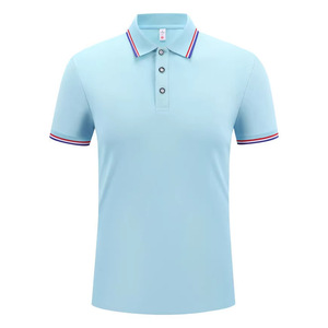 Men's Ice Silk Polo <b>Shirt</b> 210g Quick Dry Summer <b>Collared</b> <b>T</b>-<b>shirt</b> With Logo Custom Cultural Event Clothing Factory - Product Image 2