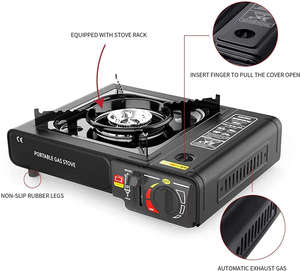 תחרותי מחיר מיני נייד בישול תנור נפט יצוק אלומיניום קמפינג תנור סיר מיני תנור גז לקמפינג - Product Image 3