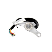 Manillar de la motocicleta interruptor peligro luz/botón doble Flash luz de advertencia de peligro interruptor de la lámpara de emergencia señal intermitente