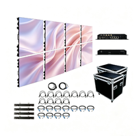 P2.6 P2.97 P3.91 Indoor-LED-Bildschirm, LED-Videowand-Systempaket, flexibles, gebogenes Indoor-Mietdisplay, Bühnenbildschirm-Panel