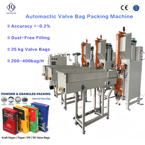Machine automatique de pesage et de remplissage de sacs en papier de 25 kg et ensacheuse pour poudres et solides en vrac - Product Image 1
