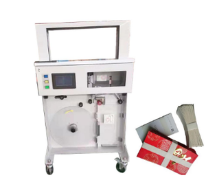 Máquina de atado de paquetes duraderos de venta directa de fábrica para cartón y caja/máquina flejadora de bandas automática - Product Image 4