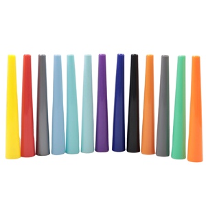 Bán buôn nhựa 85mm 98mm 110mm 115mm đầy màu sắc ống hút Cone Ống Vua kích thước trước CuộN container - Product Image 1