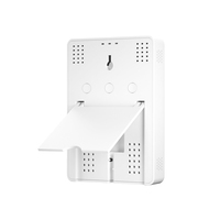 Nouveau Moniteur Intelligent Tuya WiFi de Température et d'Humidité avec Capteurs Sans Fil, Conception Rabattable, Matériau PC, Alimentation par Piles pour Usage Domestique et Hôtelier