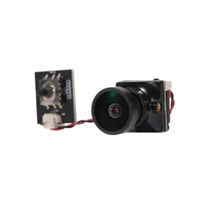 Caméra analogique HD de nuit 1500 TVL, objectif 2,1 mm, 5-35 V PAL NTSC OSD 125 °   Caméra interne réglable FOV pour accessoire de drone FPV - Product Image 2
