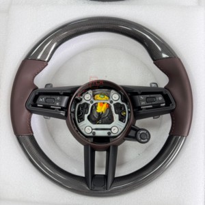 Volante YLA para Porsche Panamera, Macan, Cayenne, Taycan, 718 Cayman, GT4 RS, 911 Carrera, Targa, 911 RS, 911.2, 991, 992, GT2 RS - Product Image 4