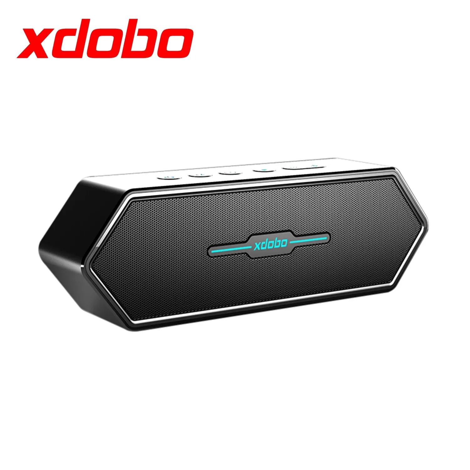 Xdobo السكينة 50W للماء Bt المتحدثون مضخم صوت لاسلكي المتكلم باس العصرية الماس شكل المحمولة في الهواء الطلق مكبرات الصوت من