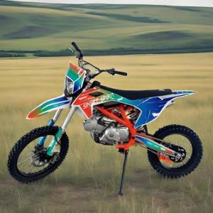 125cc Cross Bike Adulte 4 Temps Tout-Terrain Dirt Motocross Pit Bike <span class=keywords><strong>Enduro</strong></span> Trail Gaz Alimenté Rapide - Product Image 1