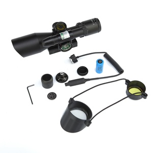 Lunette de chasse BANGBANG 2.5-10x40 en aluminium, étanche, réglable, avec illumination rouge et verte, viseur laser vert - Product Image 4