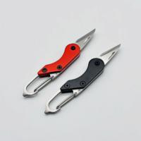 Mini couteau multifonctionnel EDC, porte-clés pratique, couteau de poche pliable, mini couteau de survie pour le camping en plein air