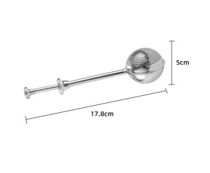 Outil de pâtisserie en métal pour la cuisine, tamis à sucre, farine et épices, fouet à saupoudrer pour pâtissier, tamis à sucre en acier inoxydable - Product Image 6