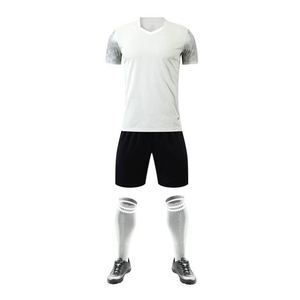 Conjunto de Uniforme de Fútbol Personalizado de Talla Grande con Calcetines, 100% Poliéster, Secado Rápido, Transpirable, Unisex, para Adultos - Product Image 3