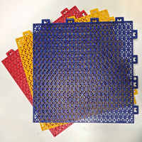 Dalles modulaires portables en plastique PP souple et imperméable pour terrains de basketball et de tennis, écologiques, faciles à installer pour les activités sportives en extérieur