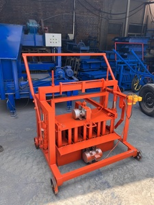 QTJ4-45 di chuyển trứng di động đặt bê tông khối rỗng tạo thành máy khối rỗng Máy làm - Product Image 4