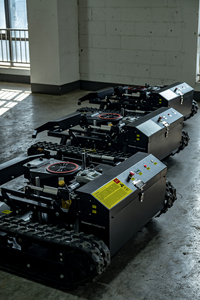 Robot tondeuse à gazon <span class=keywords><strong>BISON</strong></span>-T1900A, chenilles, télécommande, déneigeur, tondeuse à gazon professionnelle avec certification CE EPA - Product Image 3