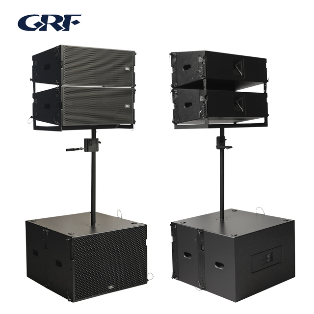 Manufacturer Price Professional Dual 10 Tweeters Line Array Speaker System Active Passive Sound Audio System Outdoor Events