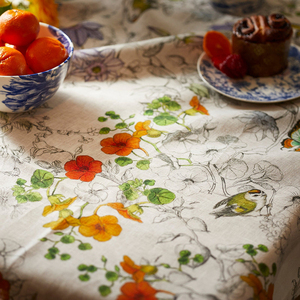 Custom Printing <strong>Patterns</strong> French Luxury Flax 100% Pure Linen TableCloth <strong>Table</strong> Cover High Quality for Home Hotel - Product Image 2