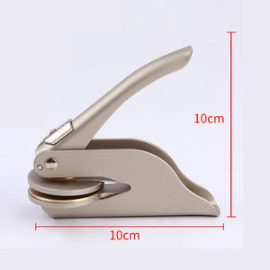 Nuevo <span class=keywords><strong>SELLO</strong></span> OFICIAL personalizado en relieve <span class=keywords><strong>para</strong></span> la oficina, logotipo personalizado - Product Image 4