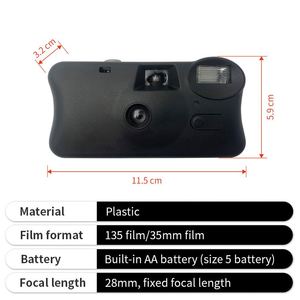 2026 New Custom Logo Single Use <b>Camera</b> Portable Pocket Size 35mm Film Disposable <b>Camera</b> with <b>Flash</b> for Women - Product Image 5