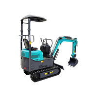 1.2 Ton Excavator Mini Multifungsi Sunblaze Hidrolik Penuh Hemat Energi Konsumsi Bahan Bakar Rendah Garansi 1 Tahun CE