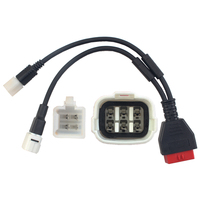 Escáner de Diagnóstico para Motocicletas MST-601 Pro, Lector de Códigos Compatible con Todos los Protocolos OBD2 para Autos, Motocicletas y ATV