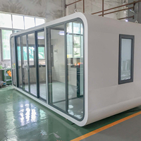 Nouveau produit : Caravane de voyage Apple Cabin, maison modulaire préfabriquée en kit, conteneur sur roues