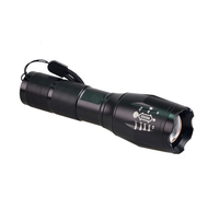 Mini alliage d'aluminium randonnée d'urgence Camping escalade course lampe de poche LED rechargeable