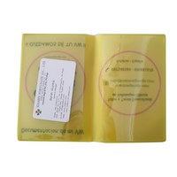 Portefeuille de papier PVC A5 personnalisé, portefeuille de prescription en plastique, porte-recette de prescription