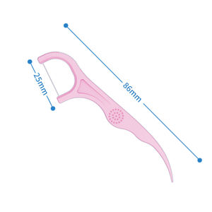 Il filo interdentale della macromolecola ecologico sceglie il gusto personalizzato all'ingrosso essenziale per l'igiene orale all'ingrosso - Product Image 1