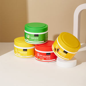 Ensemble de masques capillaires OEM ODM KORMESIC <span class=keywords><strong>Masque</strong></span> capillaire adoucissant à la banane et à l'aloe vera léger et à la <span class=keywords><strong>papaye</strong></span> - Product Image 3