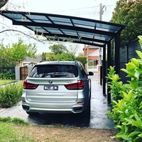 Cochera Metálica Resistente con Certificación CB, Apta para Jardín Residencial y Estacionamiento Comercial