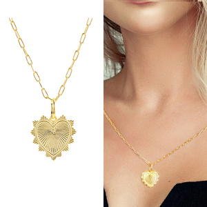 Collar con Colgante de Corazón de Plata de Ley 925 ROXI, Collar de Oro Real de 18k - Product Image 5