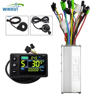 Kit de réparation pour VTT électrique et trottinette : Contrôleur de moteur sans balais 24V 36V 48V 500W 22A avec écran couleur LCD S866 - Product Image 1