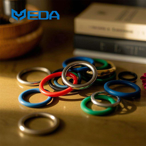 O-Ring Personalizzati in EPDM NBR 20~90 Shore -40~260 ℃   Guarnizioni Idrauliche in Gomma per Settore Automobilistico IATF16949 con Supporto per <span class=keywords><strong>Disegni</strong></span> PDF e STEP - Product Image 1