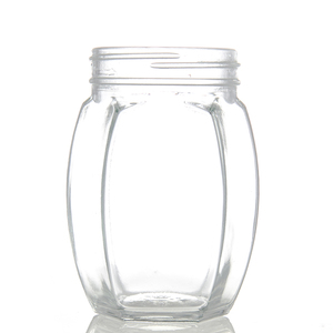 Botella de vidrio transparente para fruta, tarro de almacenamiento de miel, abeja, <span class=keywords><strong>cebolla</strong></span>, 370ml, 770ml, promoción, de China - Product Image 3