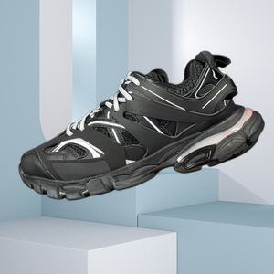 Zapatos casuales de hombre de malla transpirable con cordones, de marca de diseñador y alta calidad, con amortiguación LED para correr. - Product Image 2